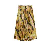 Desigual Jupe 'by Mr. Christian Lacroix' kaki / saumon / noir, Taille 36