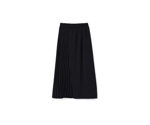 Desigual Jupe Longue tissée pour Femme, Noir, XL