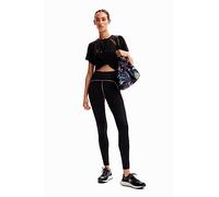Desigual Legging_blaki Pantalon décontracté, Noir, XL Femme