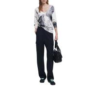 DESIGUAL MAGLIA DONNA BIANCO
