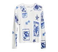 Desigual - Maglia Tampere - Femme - Pulls - Bleu - Taille: 36 FR