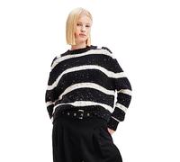 Desigual Pullover_vinalopo Sweat-Shirt, Noir, M Femme