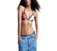 Desigual Maillot de Bain pour Femme, Noir, Taille S