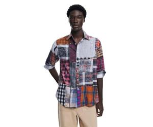 Desigual Man Template 1 C, 3079 Vino DELAVADO, M, Rouge, Medium
