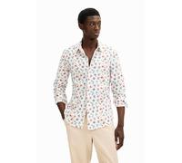 Desigual Man Template 1 Color NE, 1000 Blanco, M, Blanc., Medium