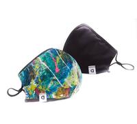 Desigual Mask_Splatter, Yellow, Taille Unique Mixte