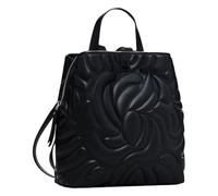 Desigual Sac à dos mini Curie Sumy femme – polyuréthane, imprimé coloré, détails cuir – Noir