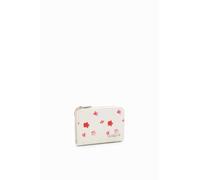 Desigual Mone_Circa Emma Mini, Portefeuille à Trois Volets pour Femme, Blanc, 12