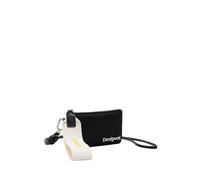 Desigual Mone_priori Leire, Portefeuille bi-Pliable Femme, Noir, Einheitsgröße