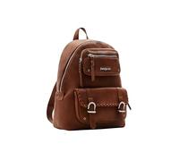 Desigual Omnia Mombasa M Sac à dos pour femme Marron, marron, Taille unique