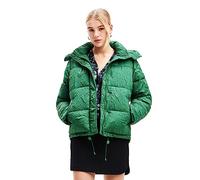 Desigual Padded_Calgary Manteau rembourré pour Femme, Vert, Taille