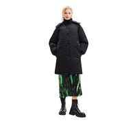 Desigual Padded_Denmark Manteau Long pour Femme, Noir, XX-Large