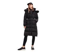 Desigual Padded_Surrey Manteau Long pour Femme, Noir, Taille