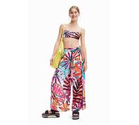 Desigual Pant_Puerto Escondido Ensemble Bikini, Blanc, Taille L Femme