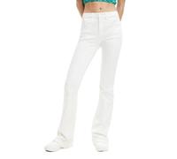 Desigual Denim_Luna 1000 Pantalon décontracté, Blanc, 46 Femme