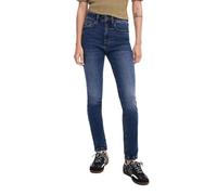 Desigual Pantalon Long en Denim pour Femme Jeans, Bleu, 38