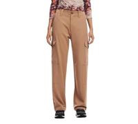 Desigual Pantalon Long tissé pour Femme, Marron