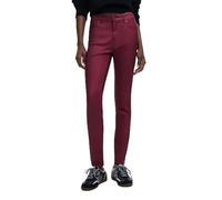 Desigual Pantalon Long tissé pour Femme, Rouge, Taille