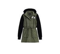 Desigual Parka mi-saison vert / noir / blanc, Taille XS