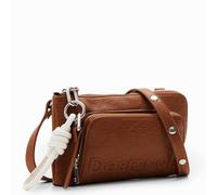 Desigual Phone Bag Portefeuille Mone Half Logo 24 Lisa 24SAYP01, Couleur:Marron