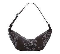 Desigual Sacs à main 'Poker Face Munster 2.0' marron / argent, Taille One Size