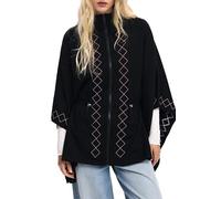 Desigual PONCHO_EMBROIDERY ALDAMA, 2000 BLACK, U