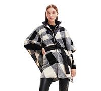 Desigual Poncho_WOLGERY Milan, noir, taille unique, Noir, taille unique