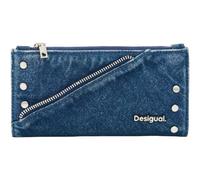 Desigual Porte-Monnaie Mone Centella Long Wallet Denim Bleu