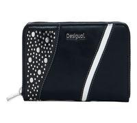 Desigual Mone_punkette Fiona, Bi-Fold Wallet pour Femme, Noir, 20.5