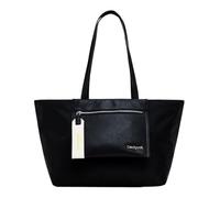 Desigual provisions, Sac de Courses en Nylon pour Accessoires Femme, Noir, One Size
