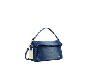 Desigual PRIORI LOVE Accessoires Sac à main en jean pour femme, bleu, bleu