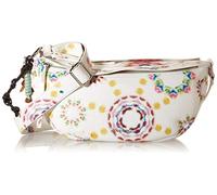 Desigual PU Shoulder Bag, Sac Femme, Blanc, Taille Unique