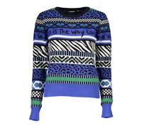 Desigual - Pull à Manches Longues - Femme - Pulls - Multicolore - Taille: 42 FR