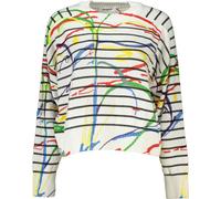 Desigual pull art manches longues blanc multicolore : Taille - 2XL Taille : 2XL