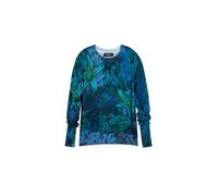 Desigual Pull-over azur / bleu foncé / vert / olive, Taille S