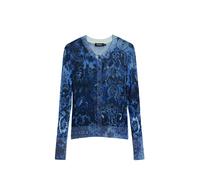 Desigual Pull-over bleu / noir, Taille M