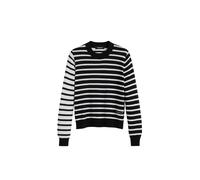 Desigual Pull-over noir / blanc, Taille S