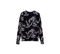 Desigual Pull-over noir / blanc, Taille S