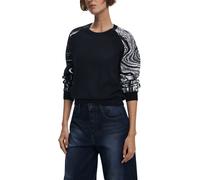 Desigual - Pull ras du cou - Femme - Pulls - Noir - Taille: 42 FR