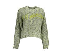 Desigual - Pull Vert en Polyester - Femme - Pulls - Multicolore - Taille: 42 FR