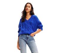 Desigual Pullover_Lucca Sweat-Shirt, Bleu, M Femme