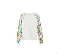 Desigual Randers - Pull femme blanc original et coloré S