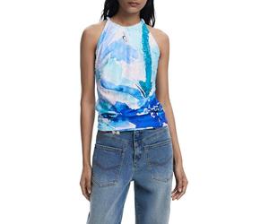 Desigual REPRIS_TS_CRIS, 5139 Diva Blue, L