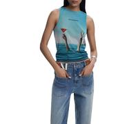Desigual REPRIS_TS_Summer, 1000 Blanc, XL