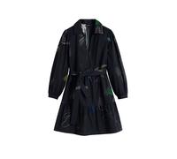 Desigual Robe bleu foncé / jaune / rose clair / noir, Taille 36