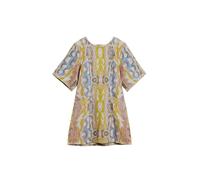 Desigual Robe bleu / jaune / rose, Taille 40