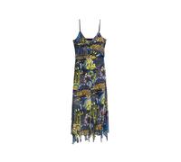 Desigual Robe 'By mr. christian lacroix' bleu / jaune / noir / blanc, Taille 36