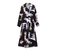 Desigual Robe-chemise 'PERCY' citron vert / rose ancienne / noir / blanc cassé, Taille 42