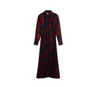 Desigual Robe-chemise rouge / rouge foncé / noir, Taille 42