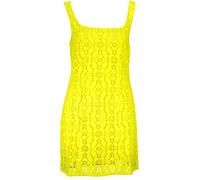 Desigual - Robe Courte Sans Manches - Femme - Robes - Jaune - Taille: 44 FR